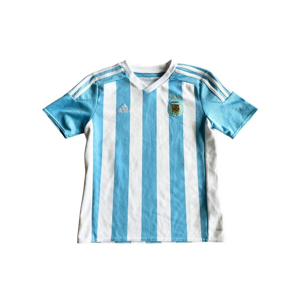 Adidas Argentina AFA Home Soccer Jersey ClimaCool Youth Medium 11-12Y 152